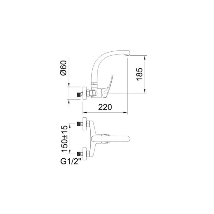 Sink Mixer -  Panam 60514 - Image 2