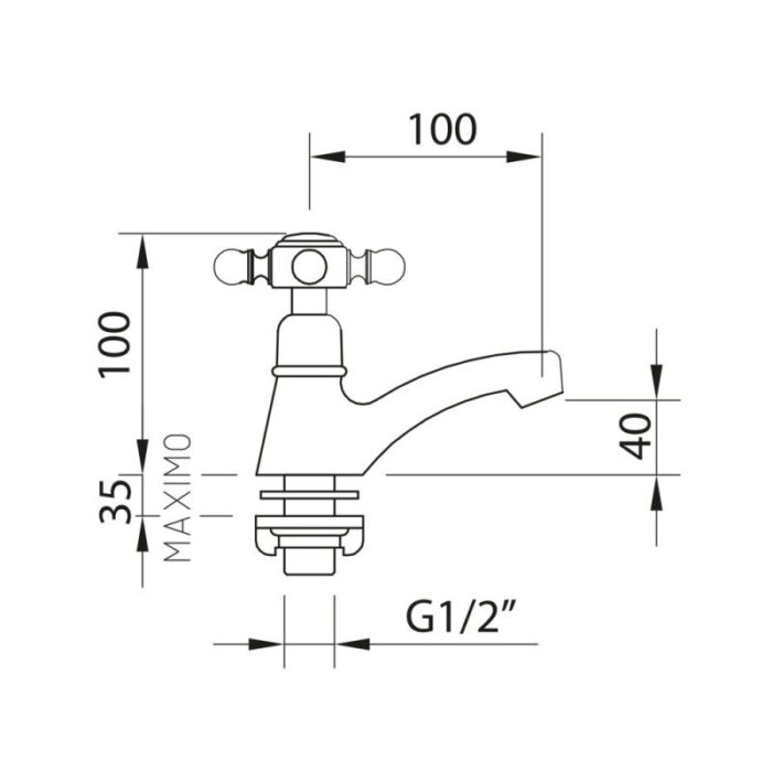 Basin Tap - Antigona 61767 - Image 2