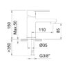 Basin Mixer - Arctic 97594 - Image 2