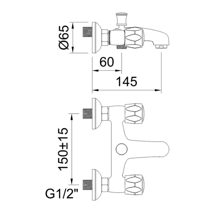 Shower Mixer - Guayama 99785 - Image 2