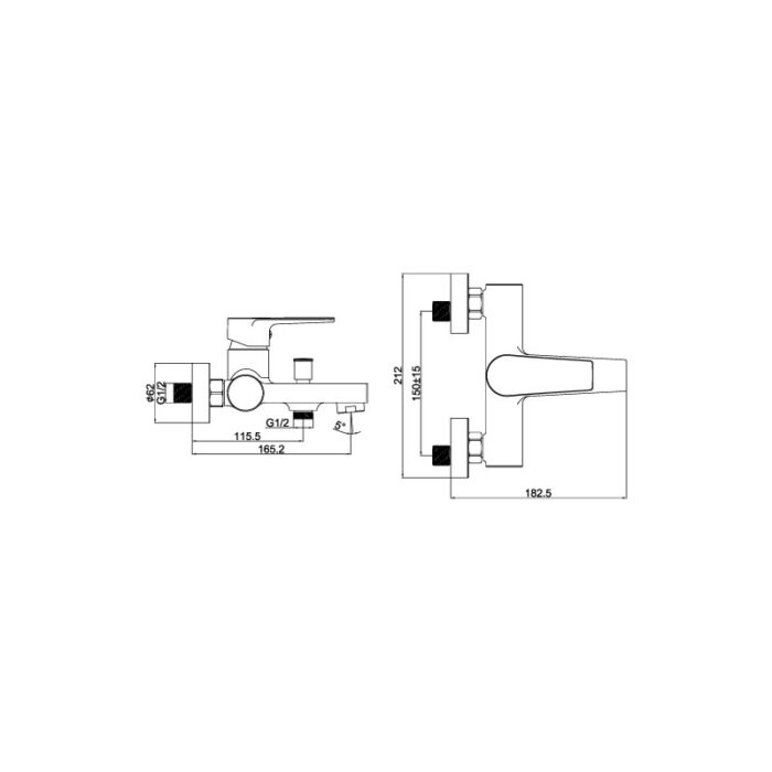 Shower Mixer - Sharp BT.SR2510 - Image 2