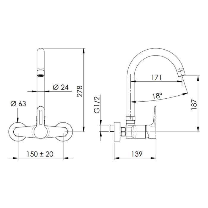 SInk MIxer - SR633B - Image 2