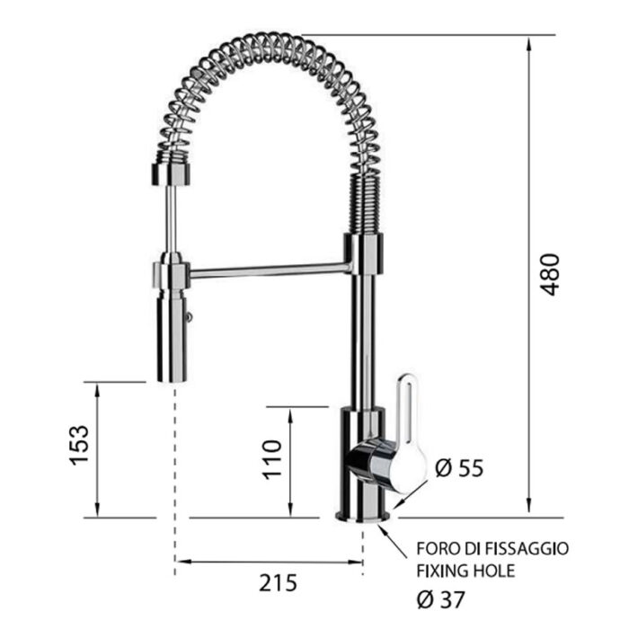 Sink Mixer - Smart SR689CR - Image 2