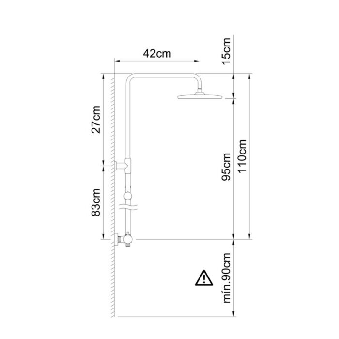 Shower Set - Panam Evo Xtreme - 61022 - Image 2